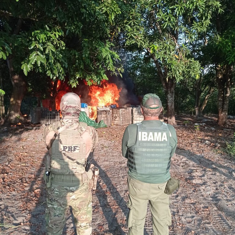 Operação conjunta apreende duas aeronaves e 5 mil litros de combustível em região de garimpo