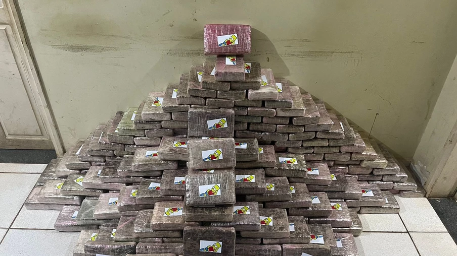 Polícia Militar apreende 243 kg de skunk e helicóptero em Rorainópolis