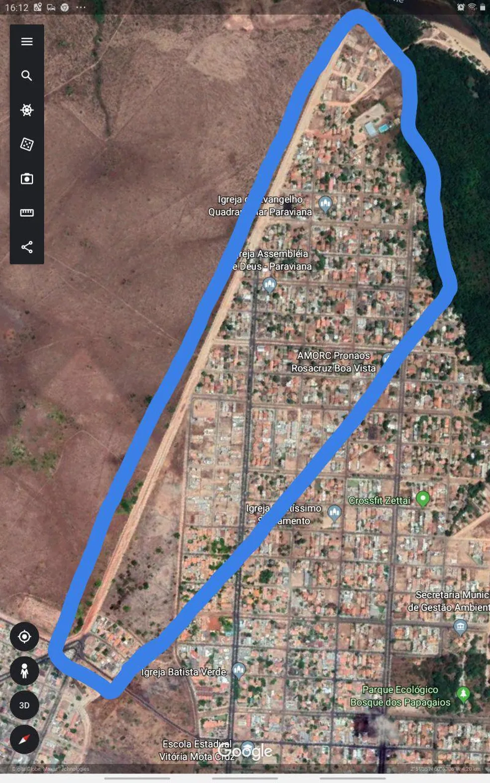  FAB desiste da disputa por área do bairro Paraviana onde vivem mais de mil famílias