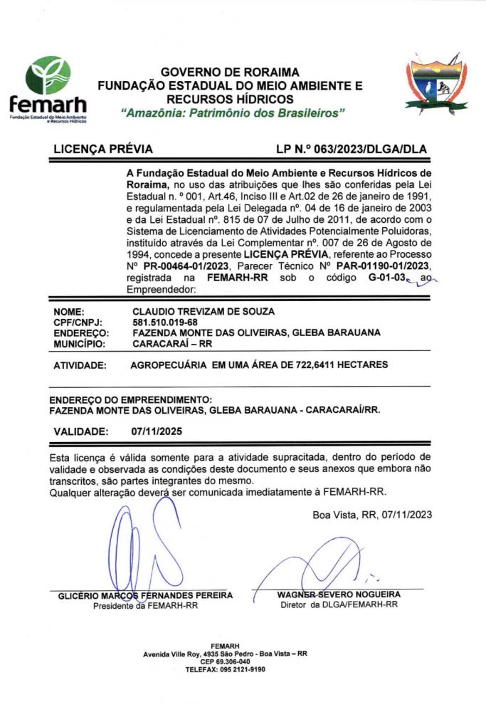 Licença prévia 