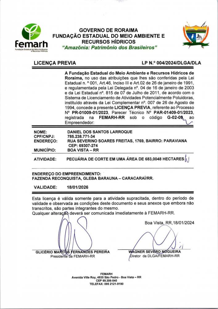 Licença Prévia