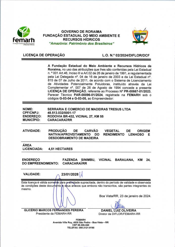 Licença de Operação