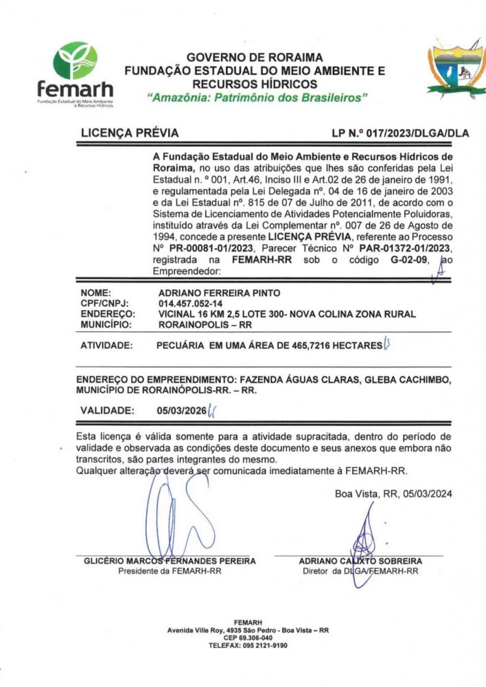 LP N.° 017/2023/DLGA/DLA