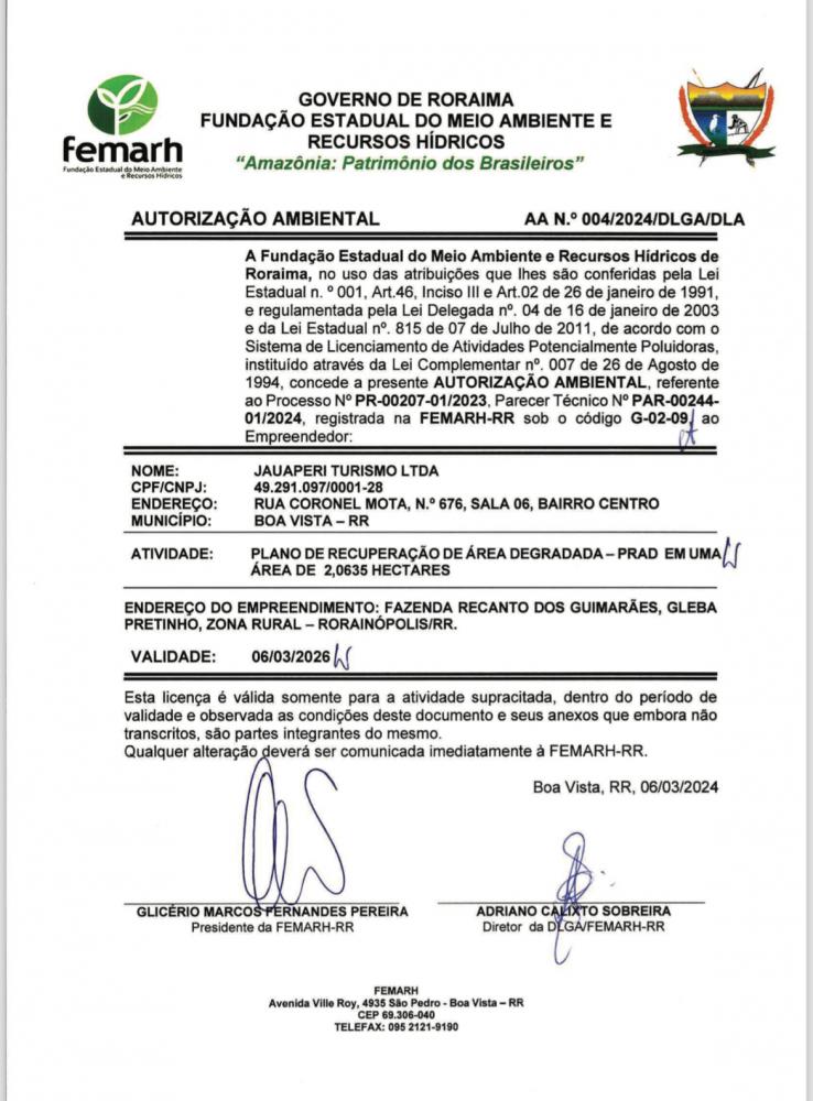 Autorização Ambiental 