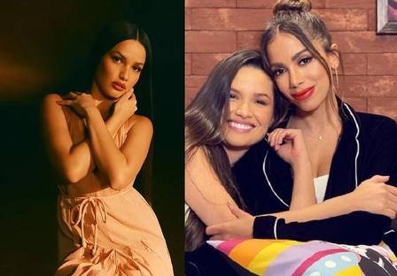 Juliette se derrete em elogios por Anitta e fala de amizade fortalecida: 'Foi além do que precisaria'