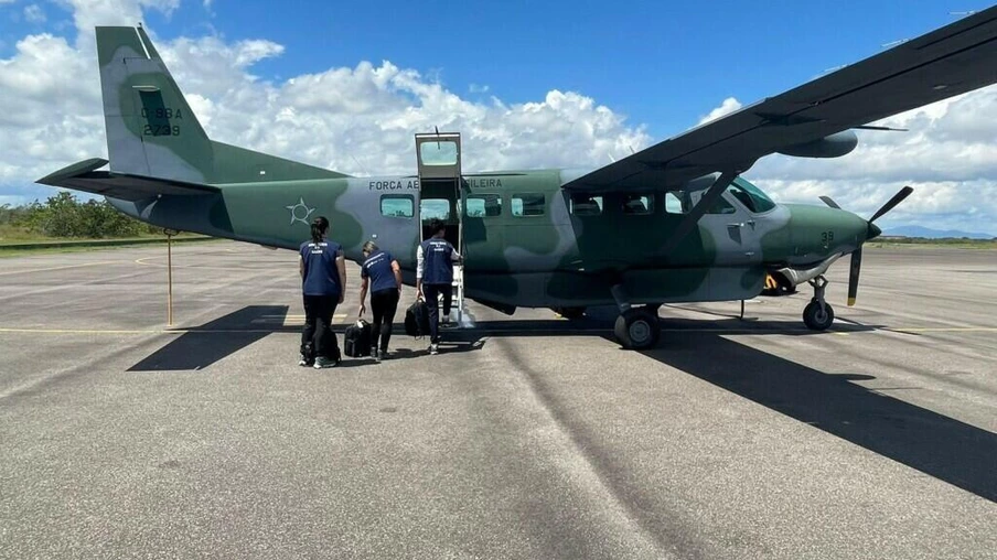 Medicamentos são enviados à Terra Yanomami para combater surto de diarreia