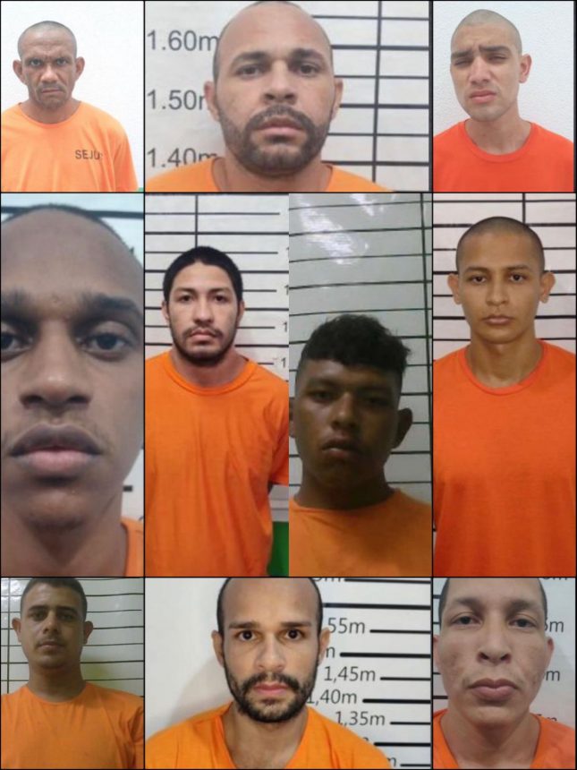 Divisão de Captura divulga imagens de foragidos do sistema prisional e solicita colaboração da população